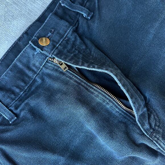 Carhartt black double knee work wear carpenter pants - Picture 4 of 8